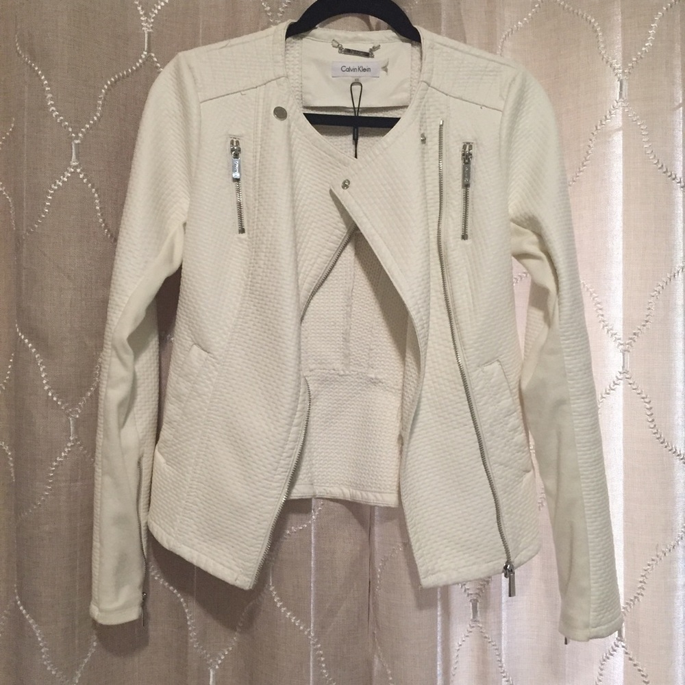 White Leather Jacket