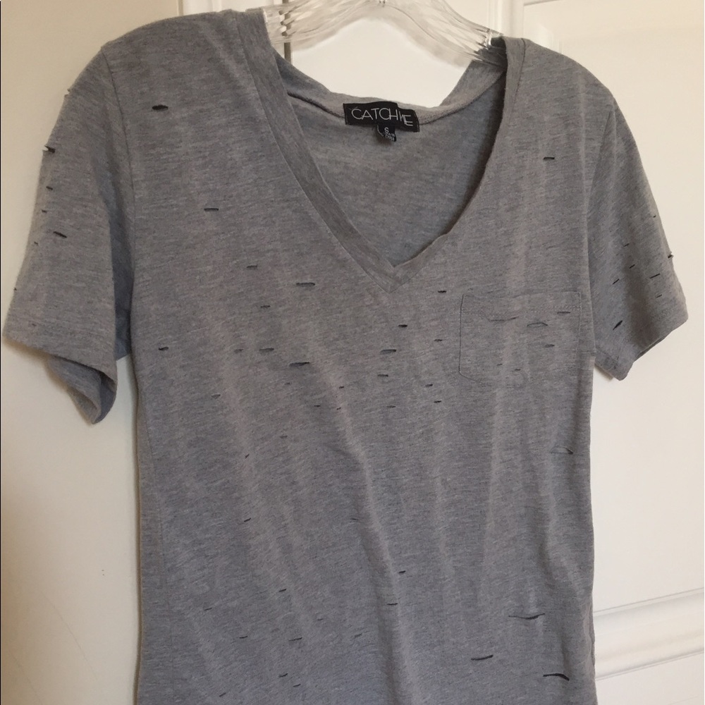Holy grey top
