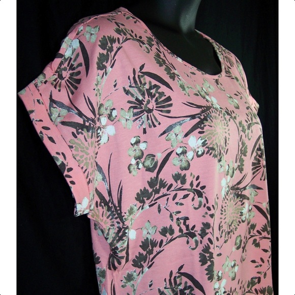 NEW St. John's Bay 1X Short Sleeve Top - Picture 5 of 8