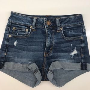 High Waisted Jean Shorts
