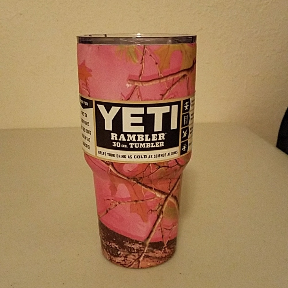 30oz. Pink Camo & Camo Yeti Tumblers