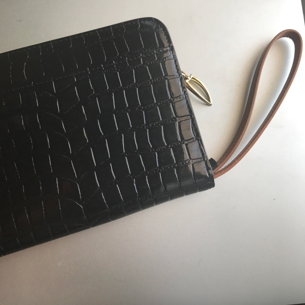 Tusk Patent Leather Wallet and Wristlet