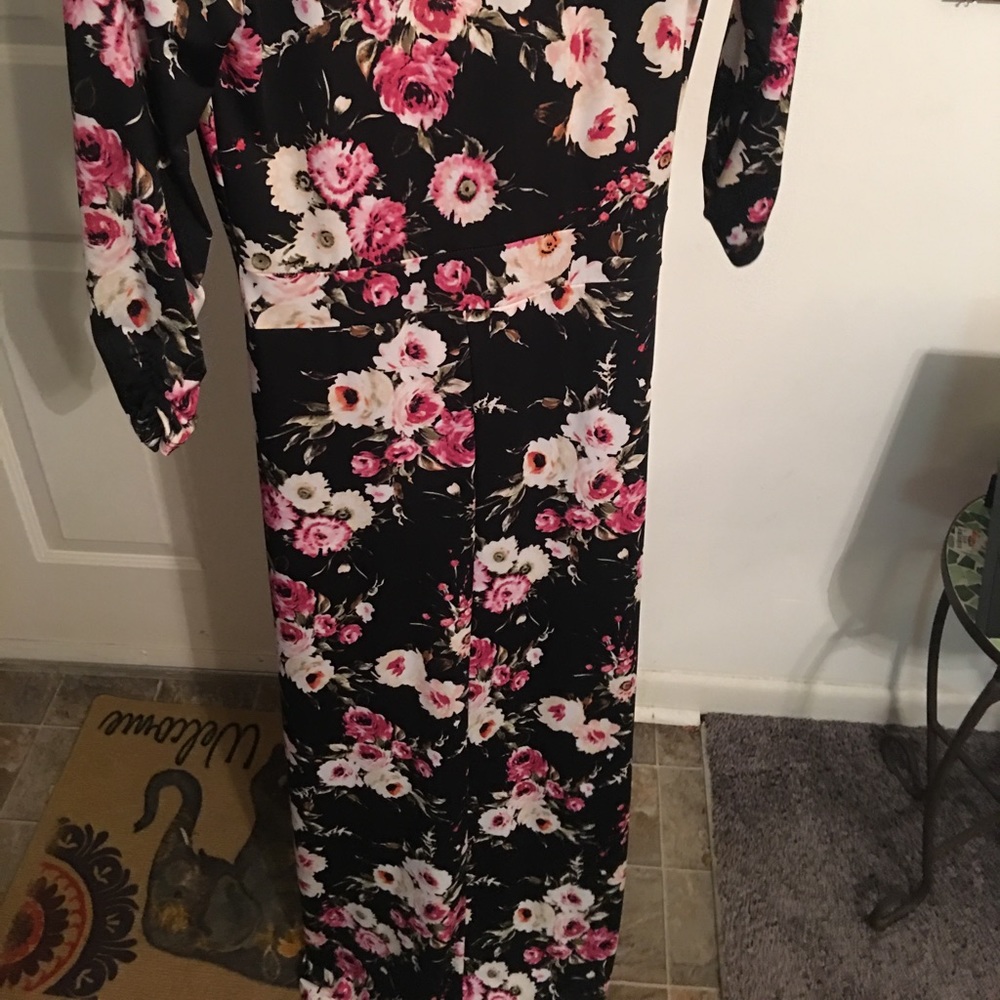 Floral romper dress - Picture 3 of 3