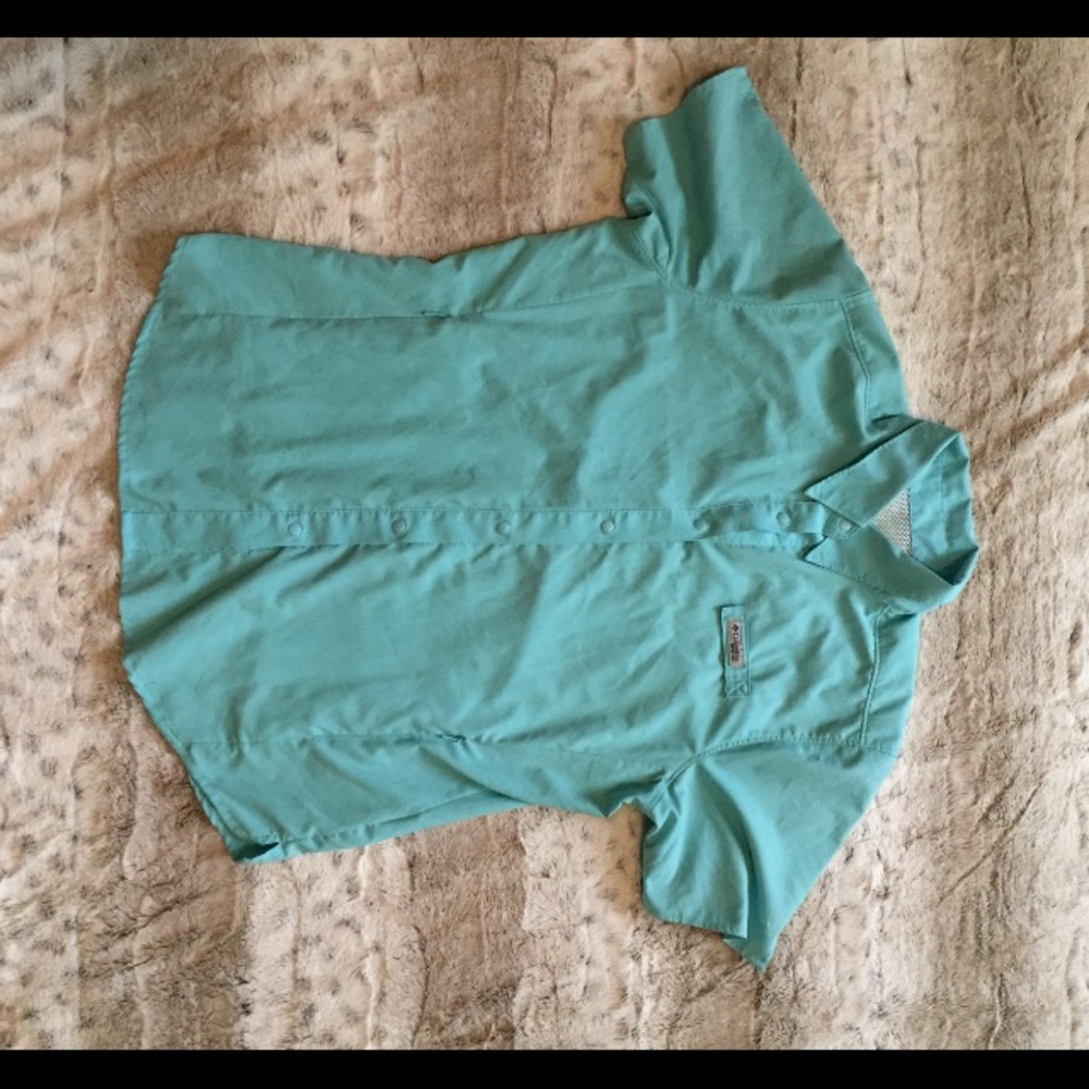 Columbia Button Fishing Shirt
