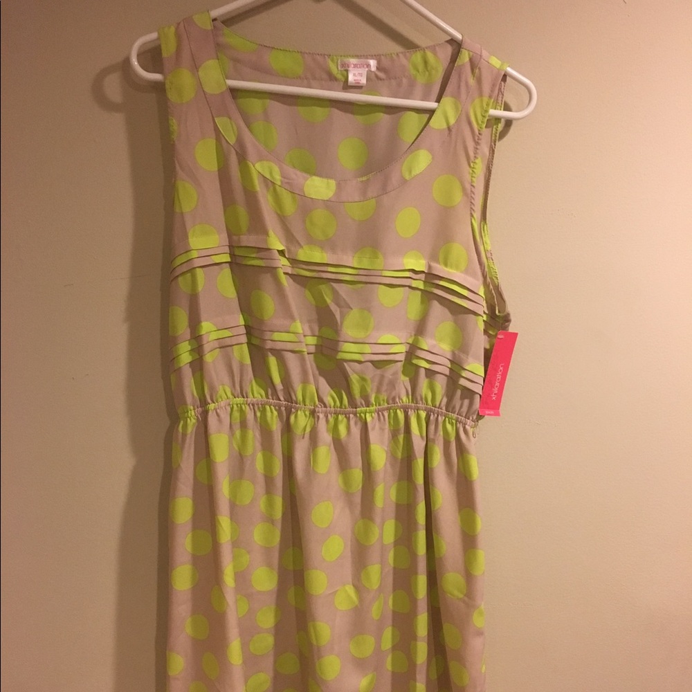 Summer polka dot dress