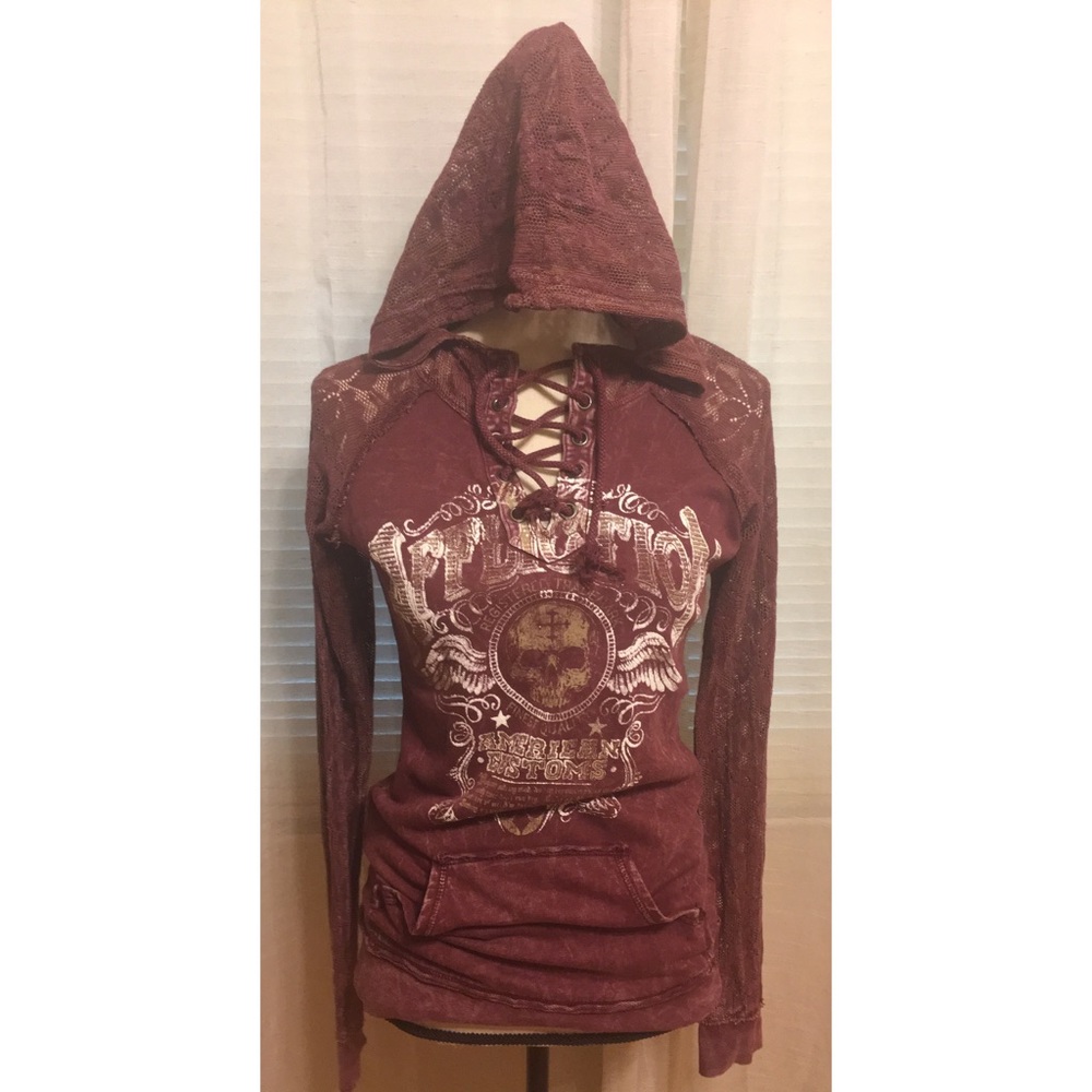 Lace Up Affliction Hoodie