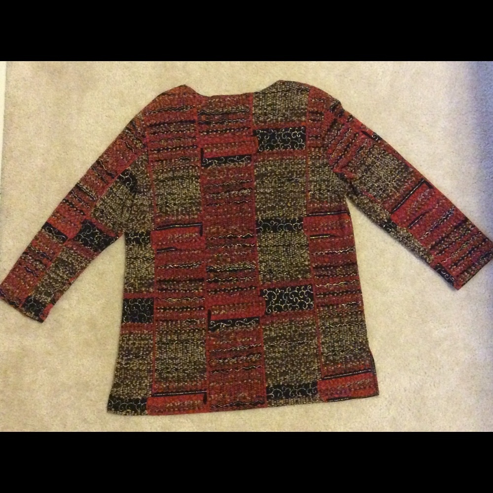 Woman's JM Collection blouse. - Picture 3 of 4