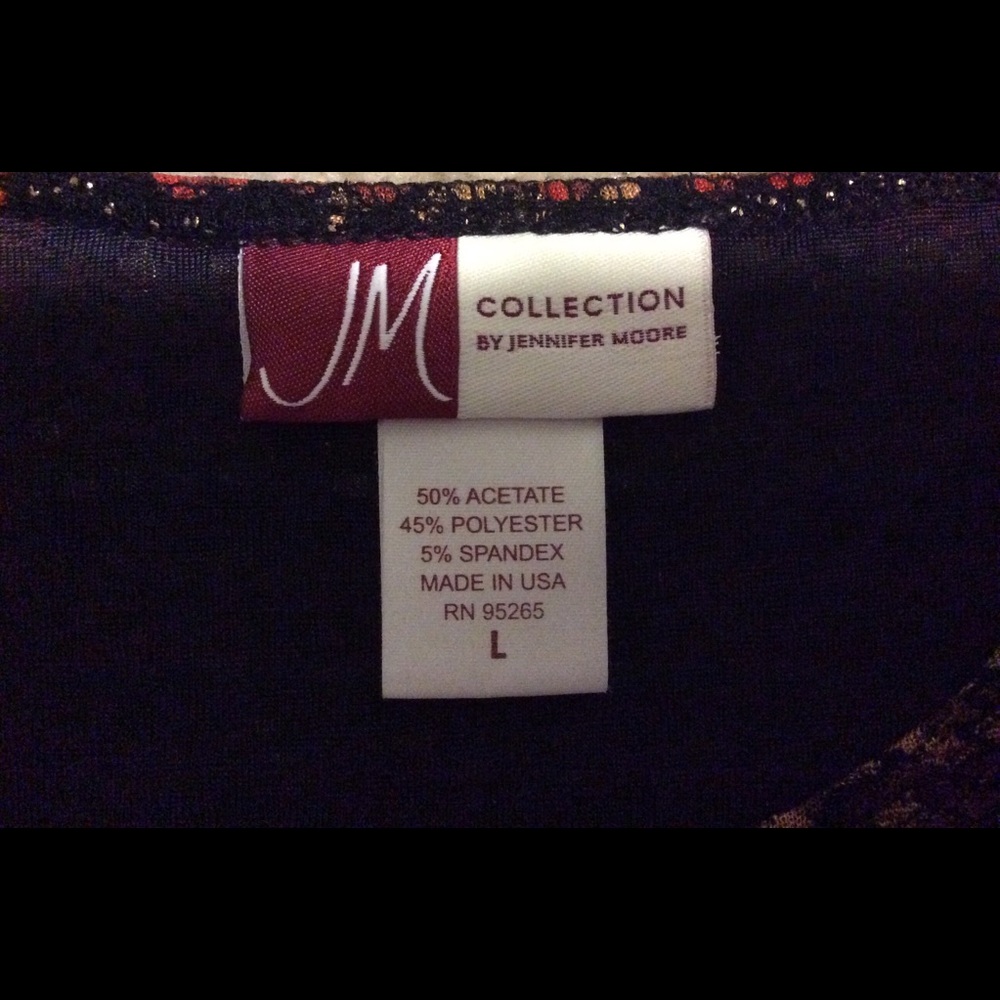 Woman's JM Collection blouse. - Picture 4 of 4