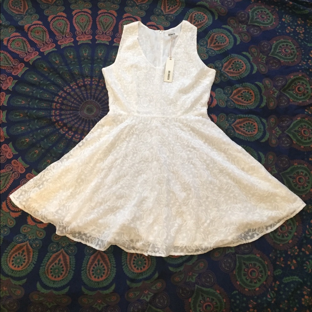 NWT White BB Dakota Dress from ModCloth