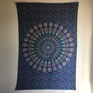 Blue/Green Tapestry