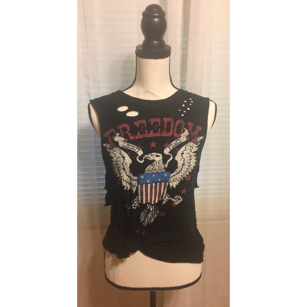 *RESERVED* Distressed Tank Top