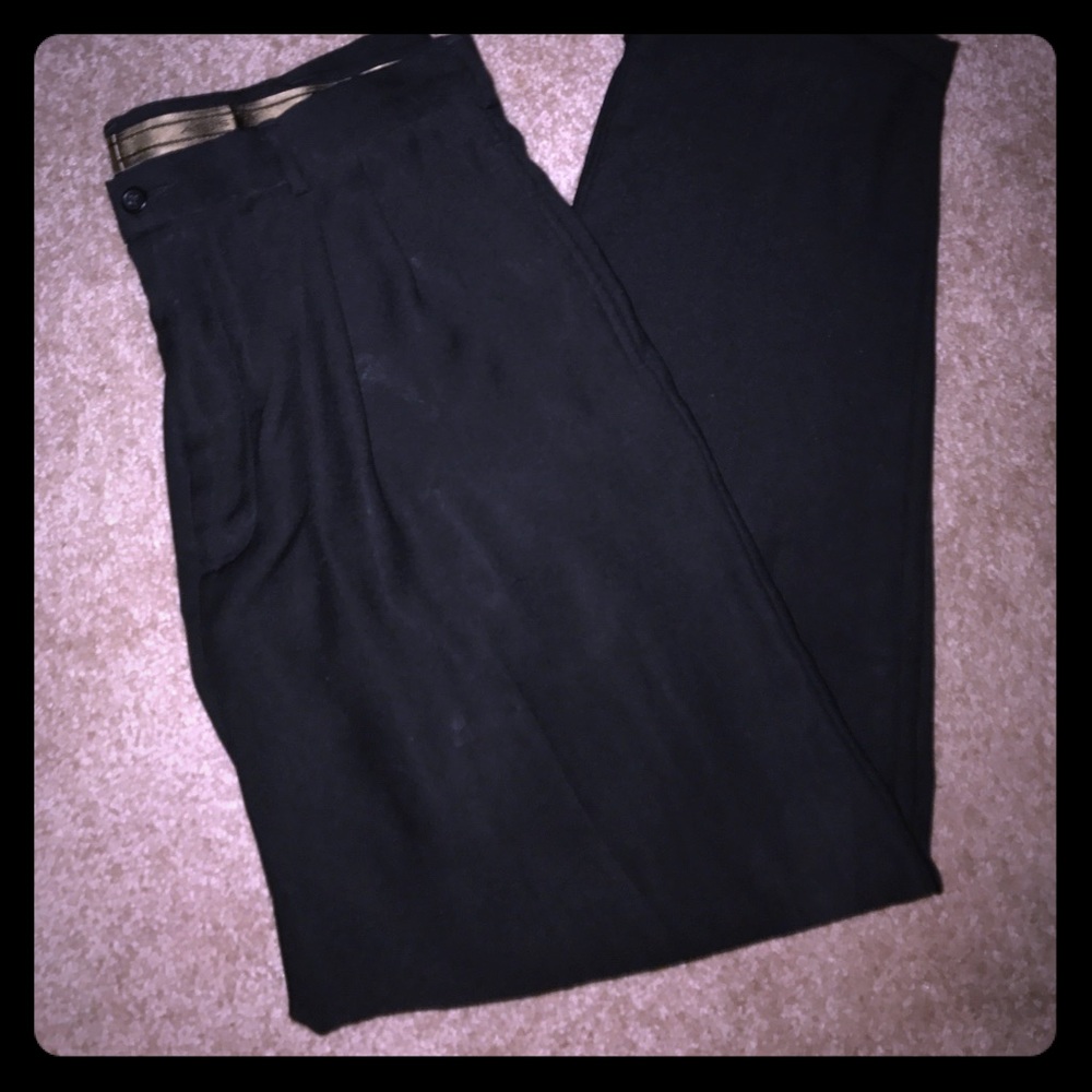 36x32 black dress pants