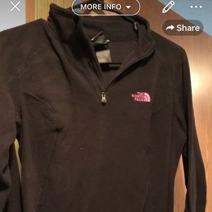 North face half way zip