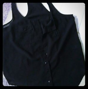 Sheer black tank