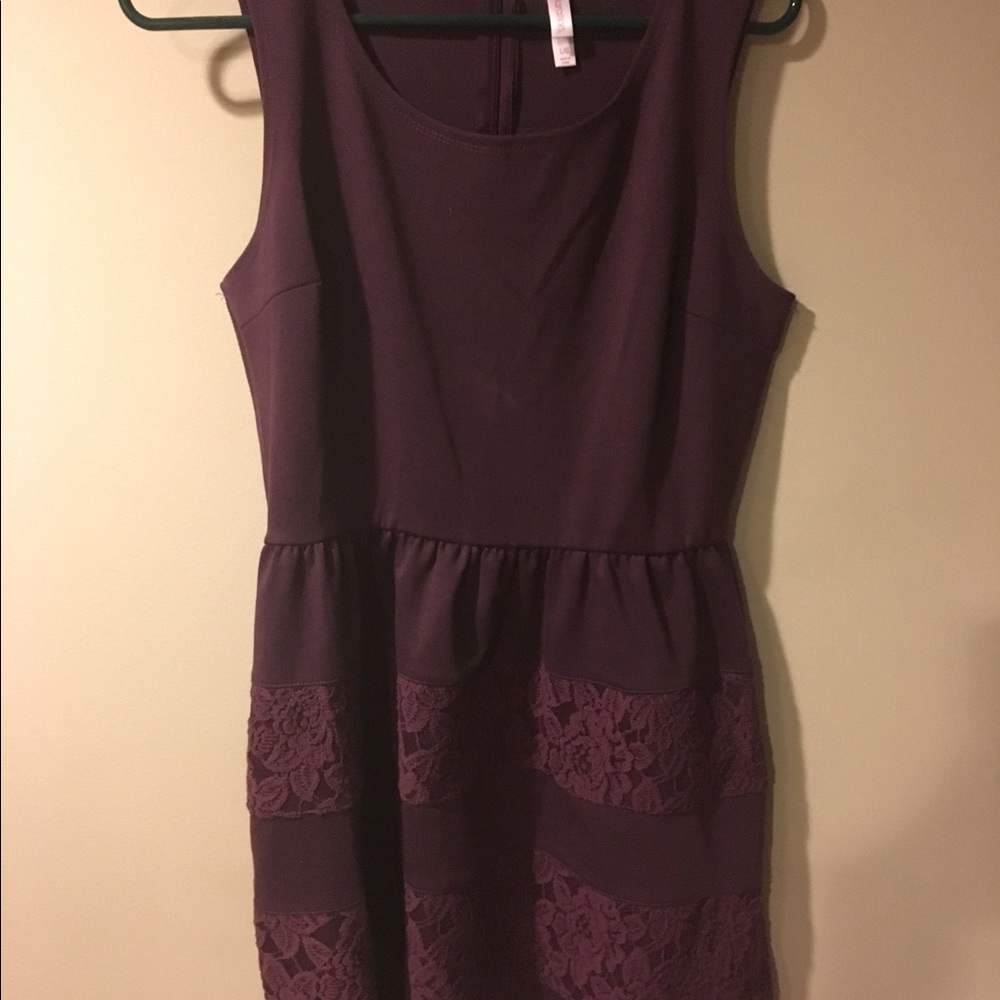 Maroon dress