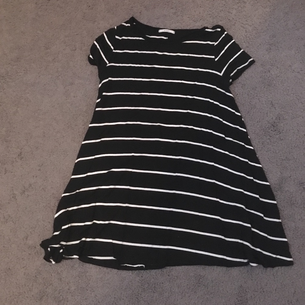Black and white tunic