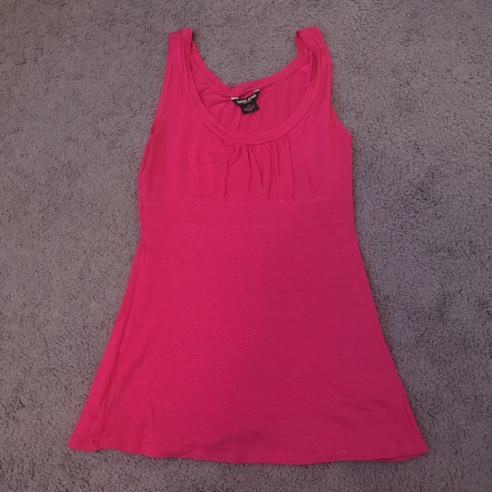 Hot pink tank