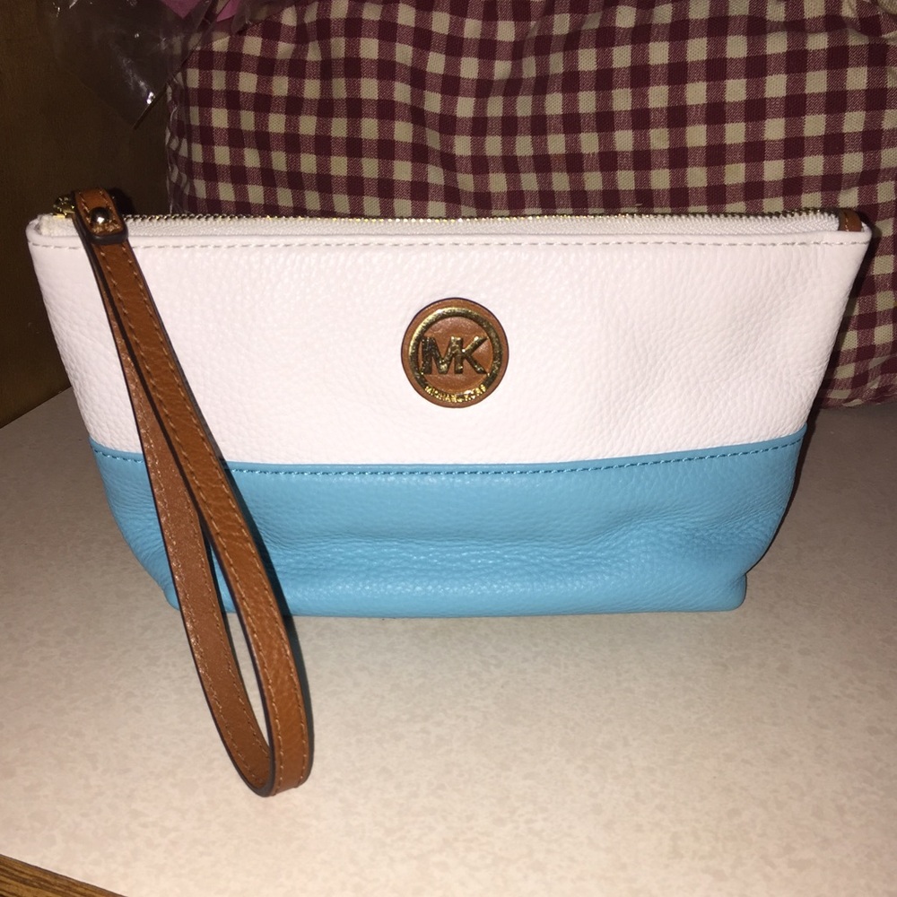 MK wristlet clutch