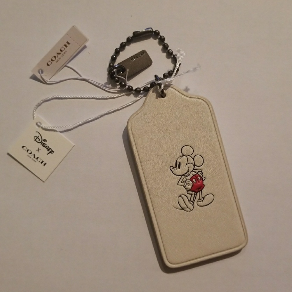 Coach × Disney hang tag