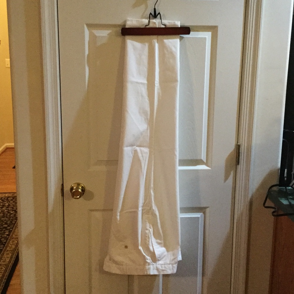 Men's 34 x 32 white chinos