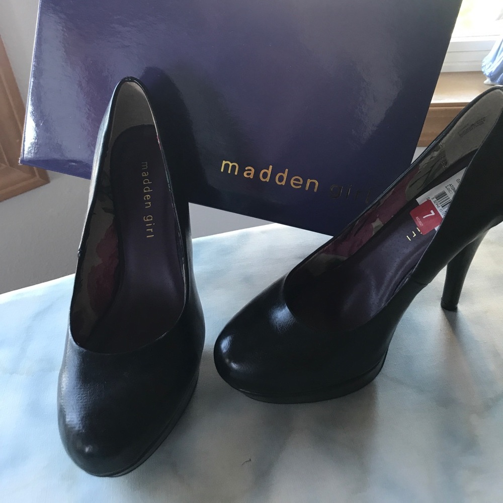 Black madden girl heels