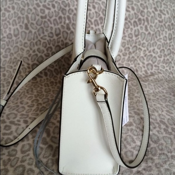 ❌NWT Rebecca Minkoff mini MAB tote, white 👜 - Picture 4 of 8