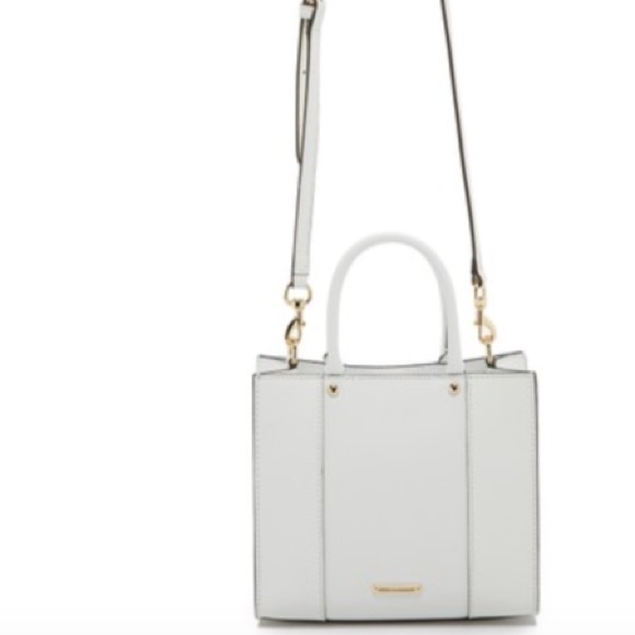 ❌NWT Rebecca Minkoff mini MAB tote, white 👜 - Picture 5 of 8