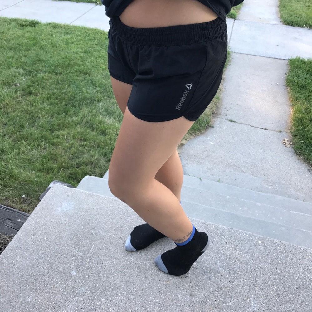 Reebok 2.5" Playice workout shorts