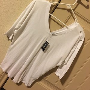 Express white shirt