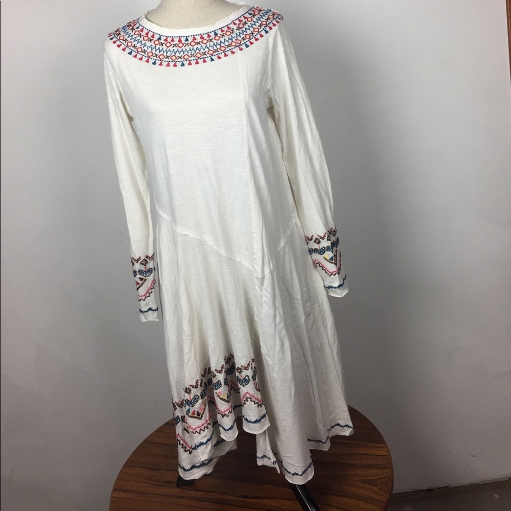 Sundance Embroidered and Beaded Dress