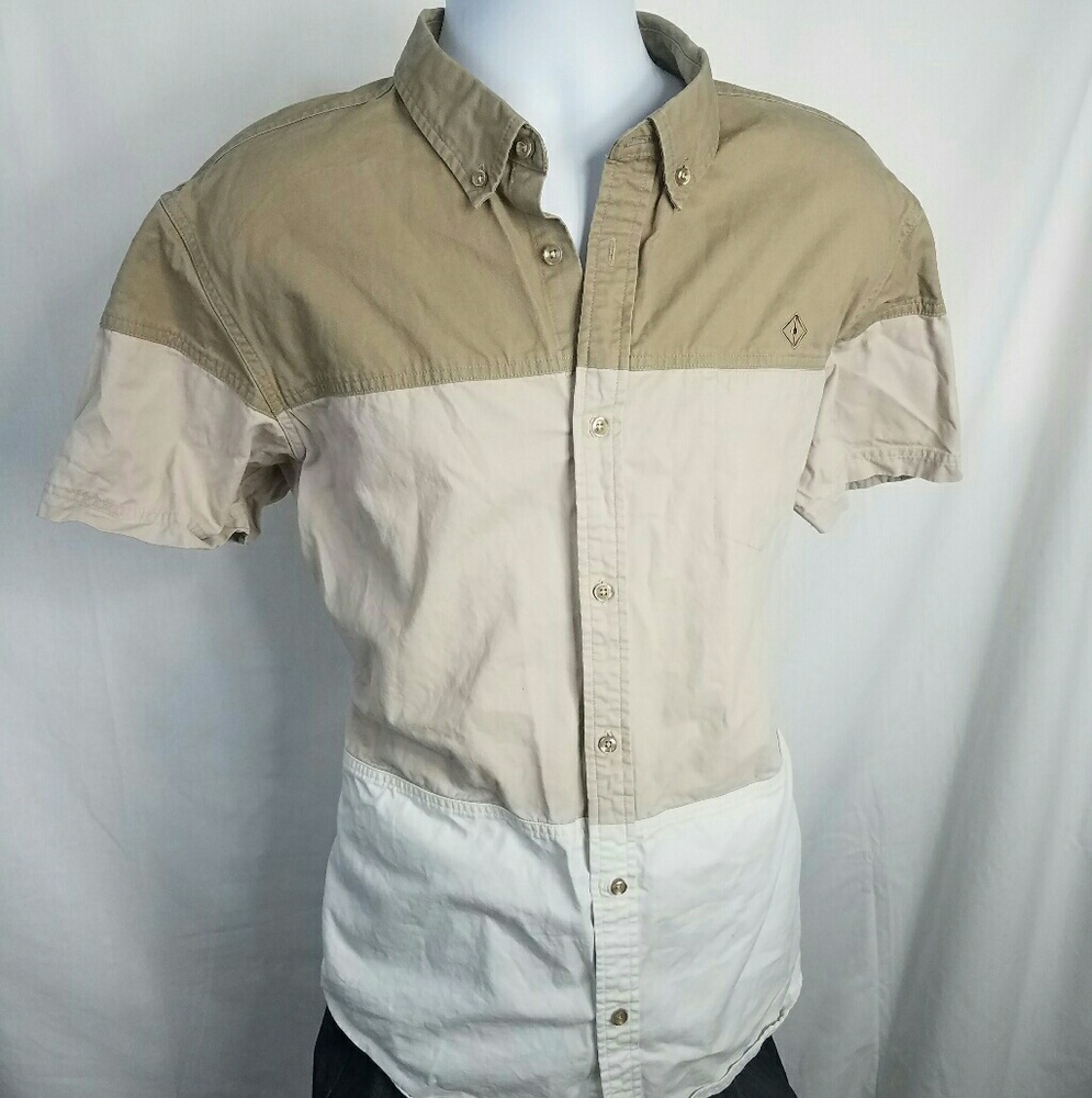 Fairplay Los Angeles Mens Short Sleeve Button Up