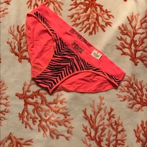 VS pink zebra undies