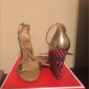 PRICE DROP!!!! Coach wedges, only worn twice