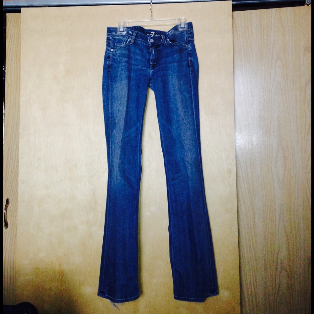 7 FOR ALL MANKIND distressed   FLYNT SZ 28