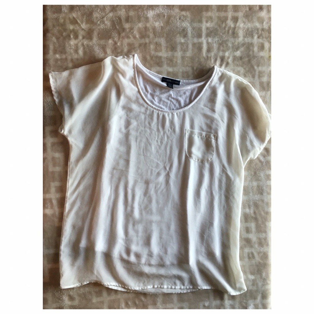 Sheer Blouse with Inner Lining