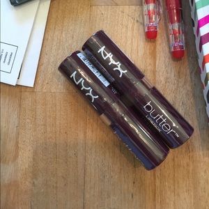 NYX butter lipstick moonlit night