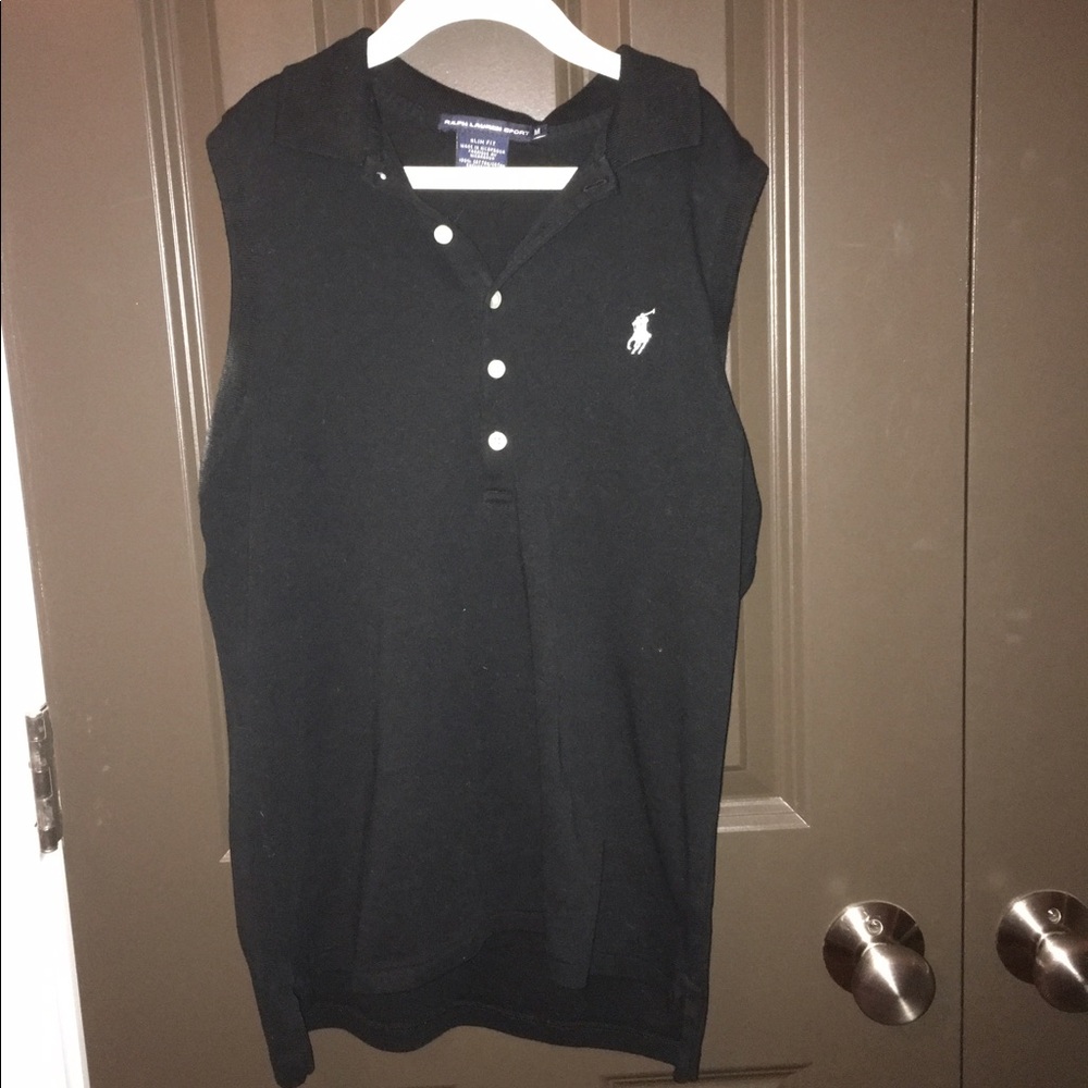 Sleeveless Polo Shirt