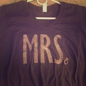"Mrs" Bride Tee