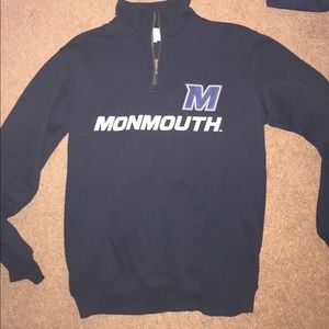 Monmouth University Quarter Zip Sweatshirt