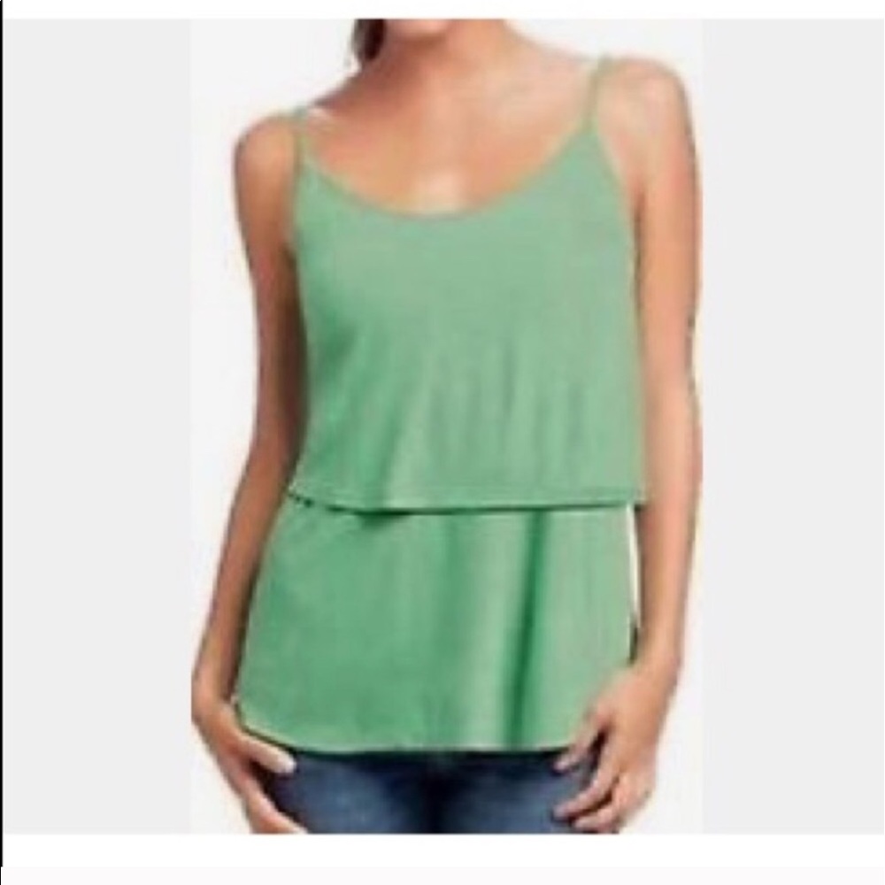 Cabi green layer top