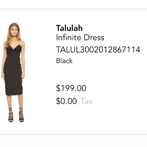 Sexy, black cocktail dress - Picture 5 of 10