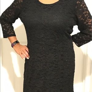 Lace cocktail dress