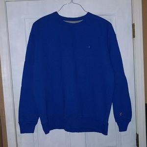 Blue Champion sweatshirt