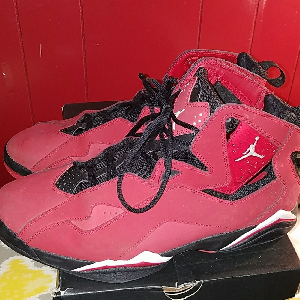 Used jordans. But still have life in them.