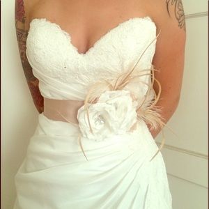 Never been worn wedding dress