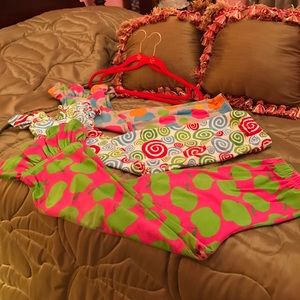 Kelly's Kids Bundle of sz 12 Girl's ruffle pants.