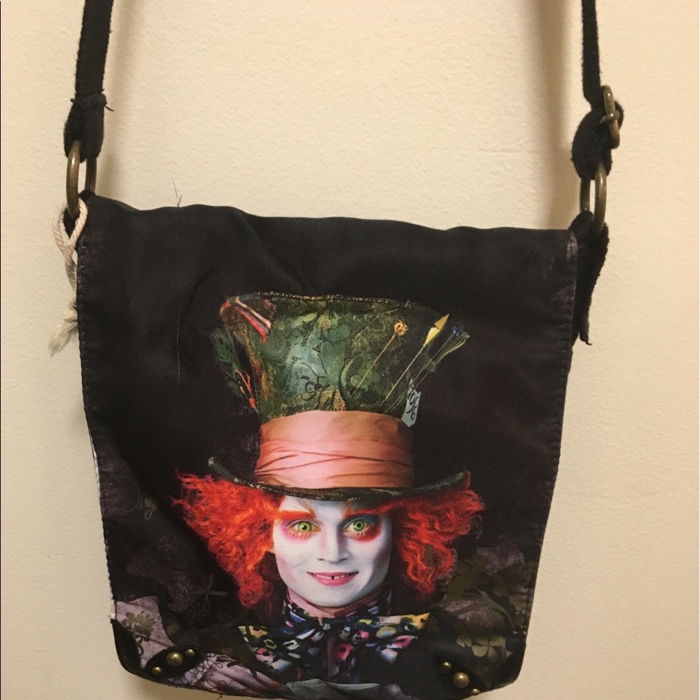 Disney Mad Hatter Cross Body Purse