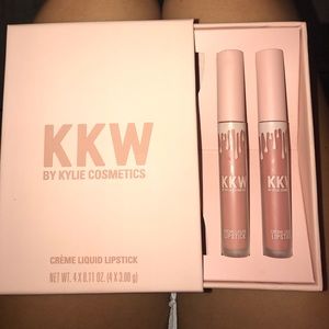 KKW KIKI and KIMMIE Creme lip gloss