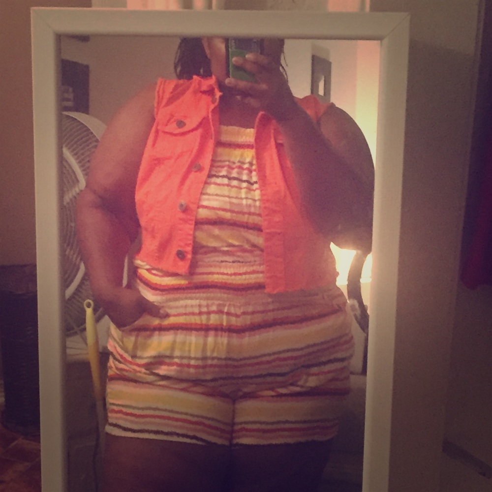 Stripy Romper