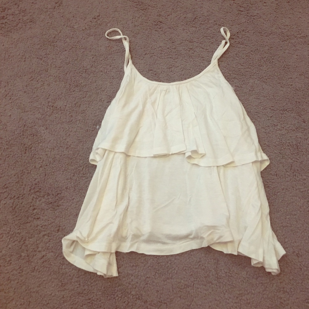 White tank top